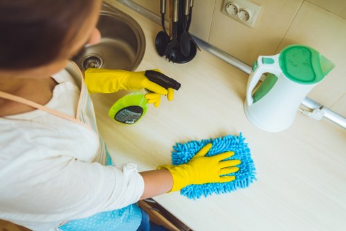 Commercial regular cleaning for a Brixton business premises