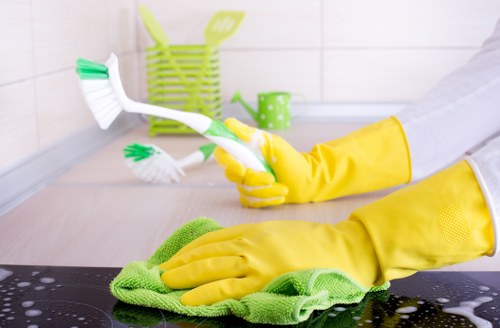 Safe and reliable Cleaner Brixton checkout area