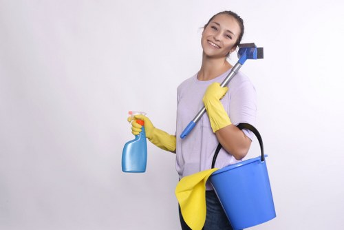 Professional carpet cleaning in a Brixton workplace before reopening