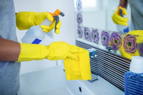Professional office cleaning in a Brixton commercial space
